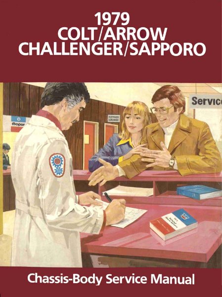 1979 Dodge Challenger, Arrow, Sapporo Factory Shop Service Manual