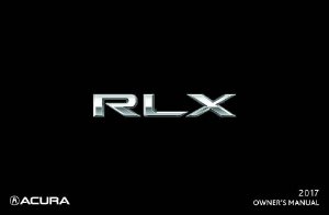 2017 Acura RLX Owner's Manual