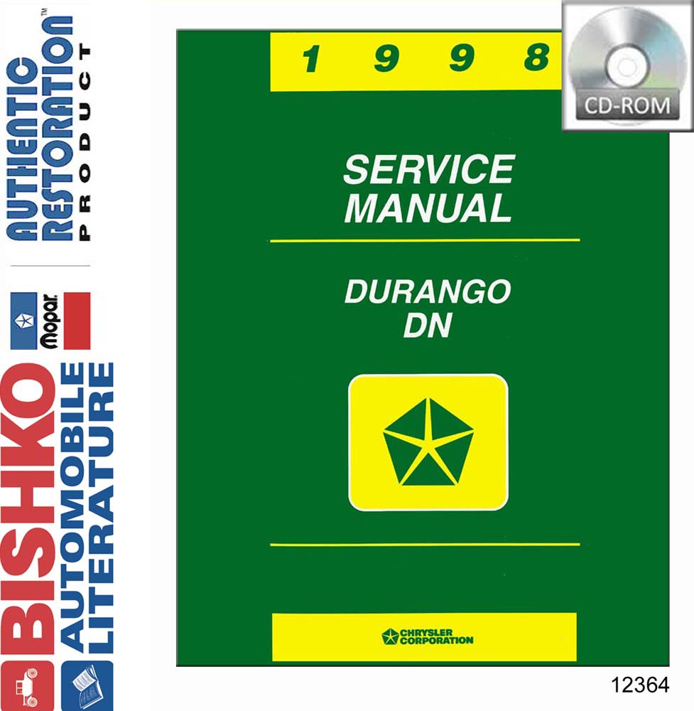 1998 Dodge Truck Durango DN Factory Shop Service Manual