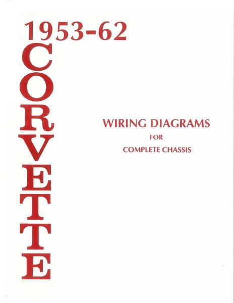 1953–1962 Chevrolet Corvette Wiring Diagrams Manual