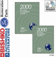 2000 Ford Explorer & Mercury Mountaineer Shop Service Repair Manual PDF Engine sample image