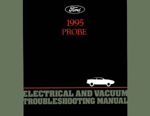 1995 Ford Probe Wiring Diagrams Manual