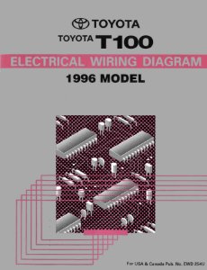 1996 Toyota T100 Wiring Diagrams Manual