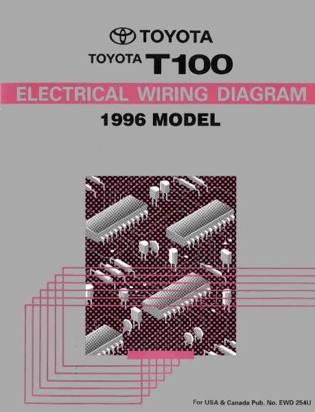 1996 Toyota T100 Wiring Diagrams Manual