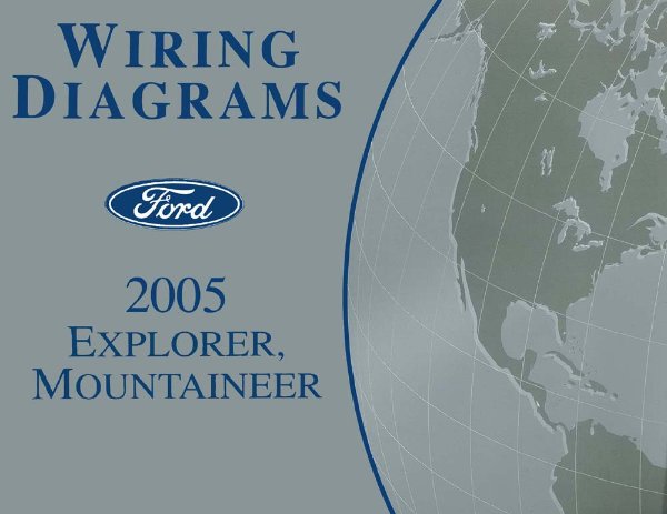 2005 Ford Truck Explorer, Mountaineer Wiring Diagrams Manual