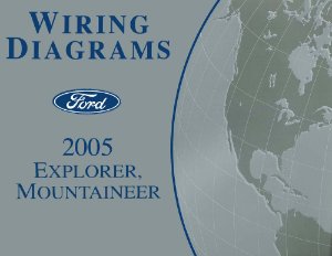 2005 Ford Truck Explorer, Mountaineer Wiring Diagrams Manual