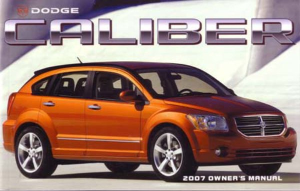 2007 Dodge Caliber Owner's Manual