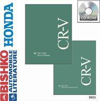 2007-08 HONDA CR-V Body, Chassis & Electrical Service Manual w/ETM Manual sample image