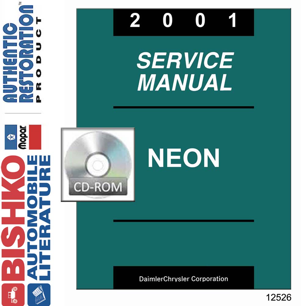 2001 Dodge Neon Factory Shop Service Manual