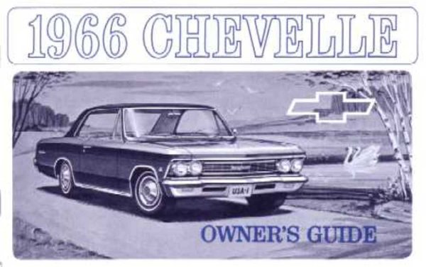 1966 Chevrolet Chevelle Owner's Manual