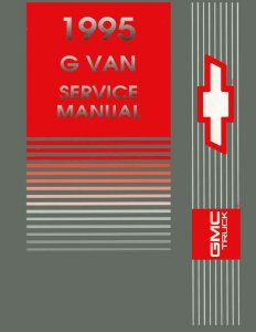 1995 Chevrolet Truck Express Van, Savana Factory Shop Service Manual