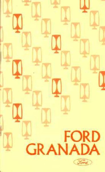 1975 Ford Granada Owner's Manual