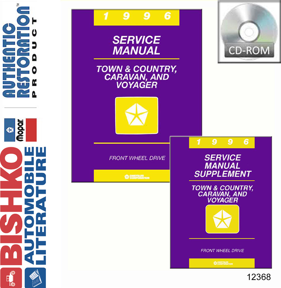 1996 Chrysler Town & Country, Caravan, Voyager Factory Shop Service Manual