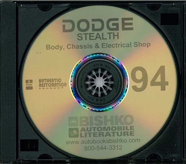1994 Dodge Stealth Factory Shop Service Manual
