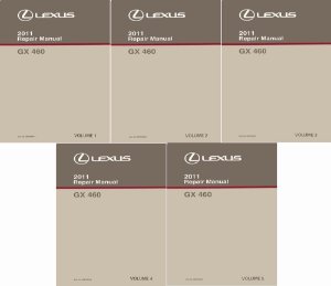 2011 Lexus GX 460 Factory Shop Service Manual