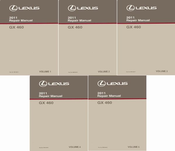 2011 Lexus GX 460 Factory Shop Service Manual