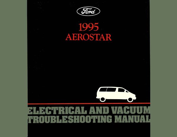 1995 Ford Truck Aerostar Wiring Diagrams Manual