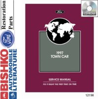 1997 Lincoln Town Car Shop Service Repair Manual PDF sample image