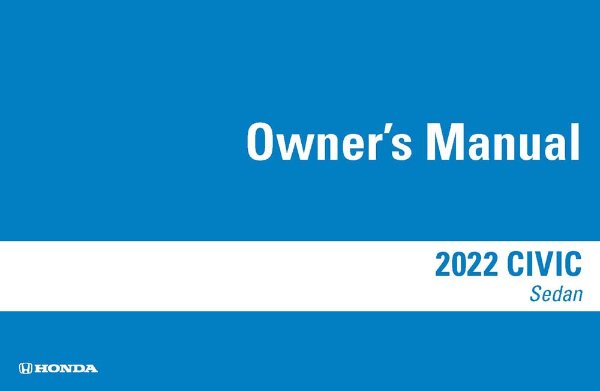 2022 Honda Civic Sedan Owner's Manual