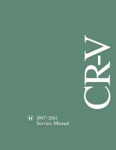 1997–2001 Honda CR-V Factory Shop Service Manual
