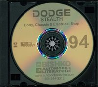 1994 DODGE STEALTH Body, Chassis & Electrical Service Manual sample image