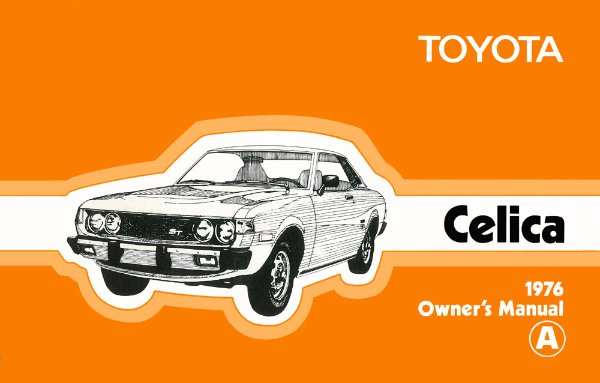 1976 Toyota Celica Owner's Manual