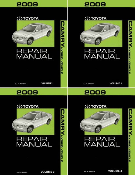 2009 Toyota Camry Hybrid Factory Shop Service Manual