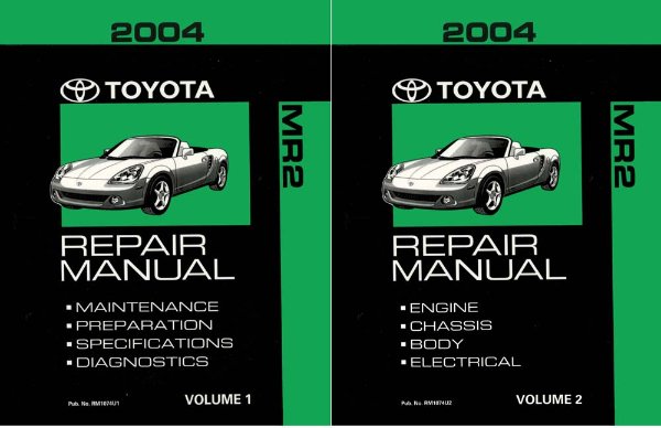 2004 Toyota MR-2 Factory Shop Service Manual