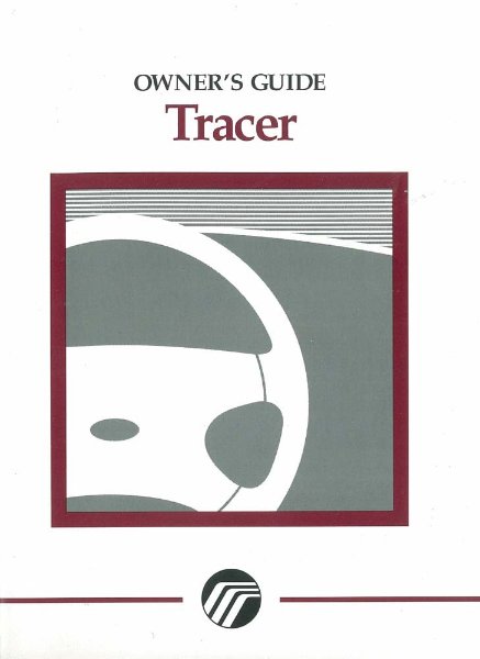 1997 Mercury Tracer Owner's Manual