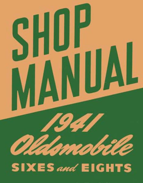 1941 Oldsmobile ALL MODELS - CHASSIS Factory Shop Service Manual
