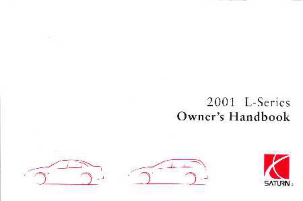 2001 Saturn L-Series Owners Manual User Guide