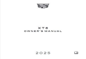 2025 Cadillac XT6 Owner's Manual