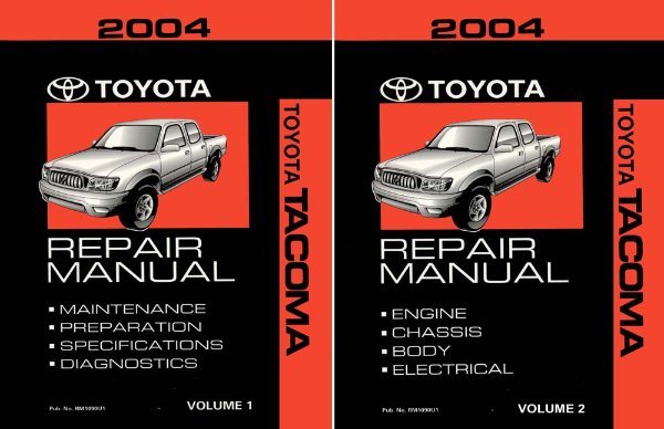 2004 Toyota Tacoma Factory Shop Service Manual
