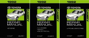 1992 Toyota Camry Shop Service Repair Manual