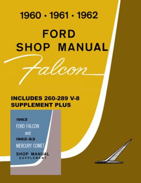 1960–1963 Ford Falcon Factory Shop Service Manual