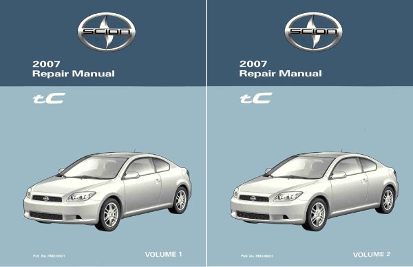 2007 Toyota tC Factory Shop Service Manual