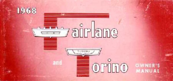 1968 Ford Fairlane, Torino Owner's Manual