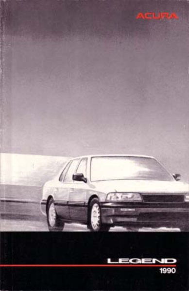 1990 Acura Legend Owner's Manual
