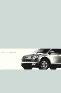 2008 Ford Edge Owner's Manual