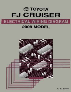2009 Toyota FJ Cruiser Wiring Diagrams Manual