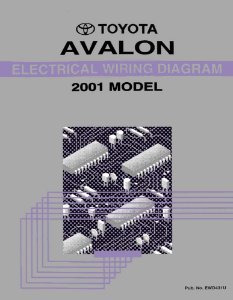 2001 Toyota Avalon Wiring Diagrams Manual