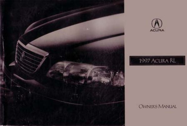 1997 Acura RL Owner's Manual