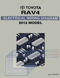 2012 Toyota RAV4 Wiring Diagrams Manual