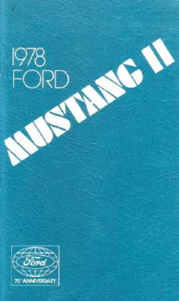 1978 Ford Mustang Owner's Manual