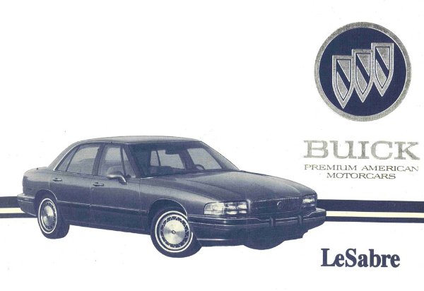 1994 Buick LeSabre Owner's Manual