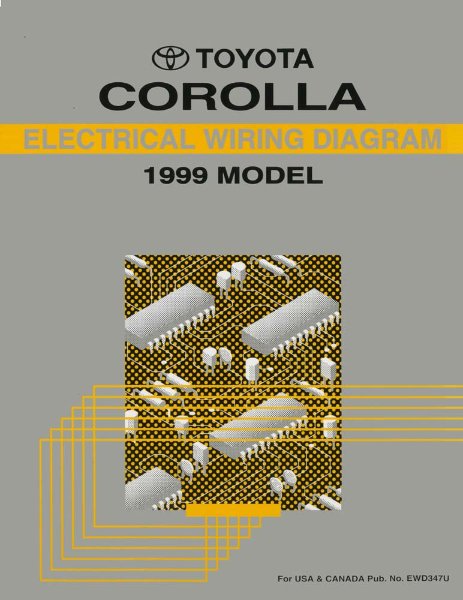 1999 Toyota Corolla Wiring Diagrams Manual