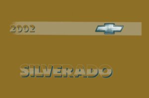2002 Chevrolet Silverado Owner's Manual