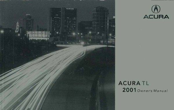 2001 Acura TL Owner's Manual