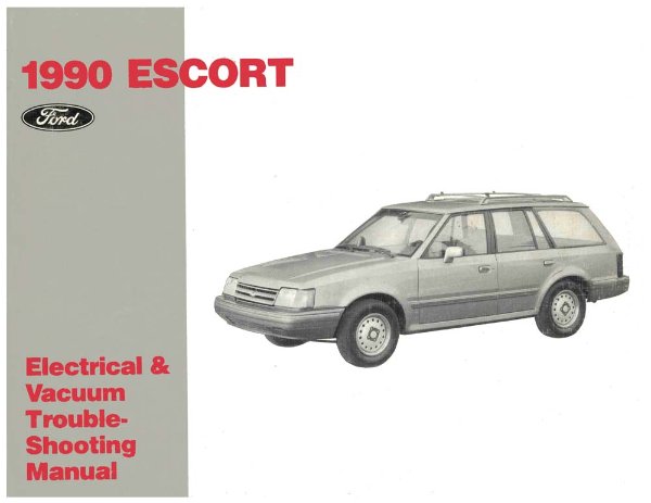 1990 Ford Escort Wiring Diagrams Manual