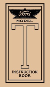 1909–1915 Ford T Owner's Manual